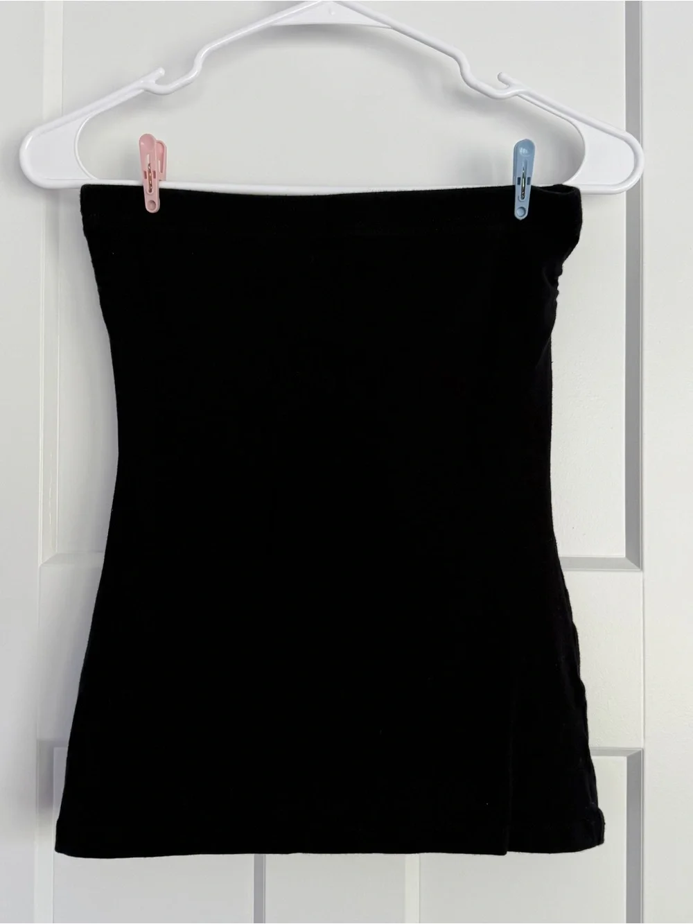Zenana Outfitters Black Strapless Tube Top